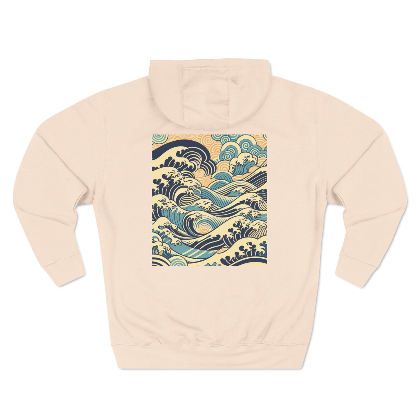 Waves of Hokusai Hoodie