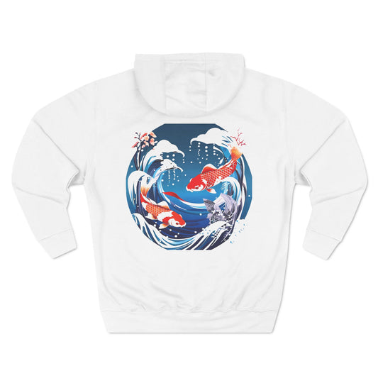 Koi Waves Hoodie