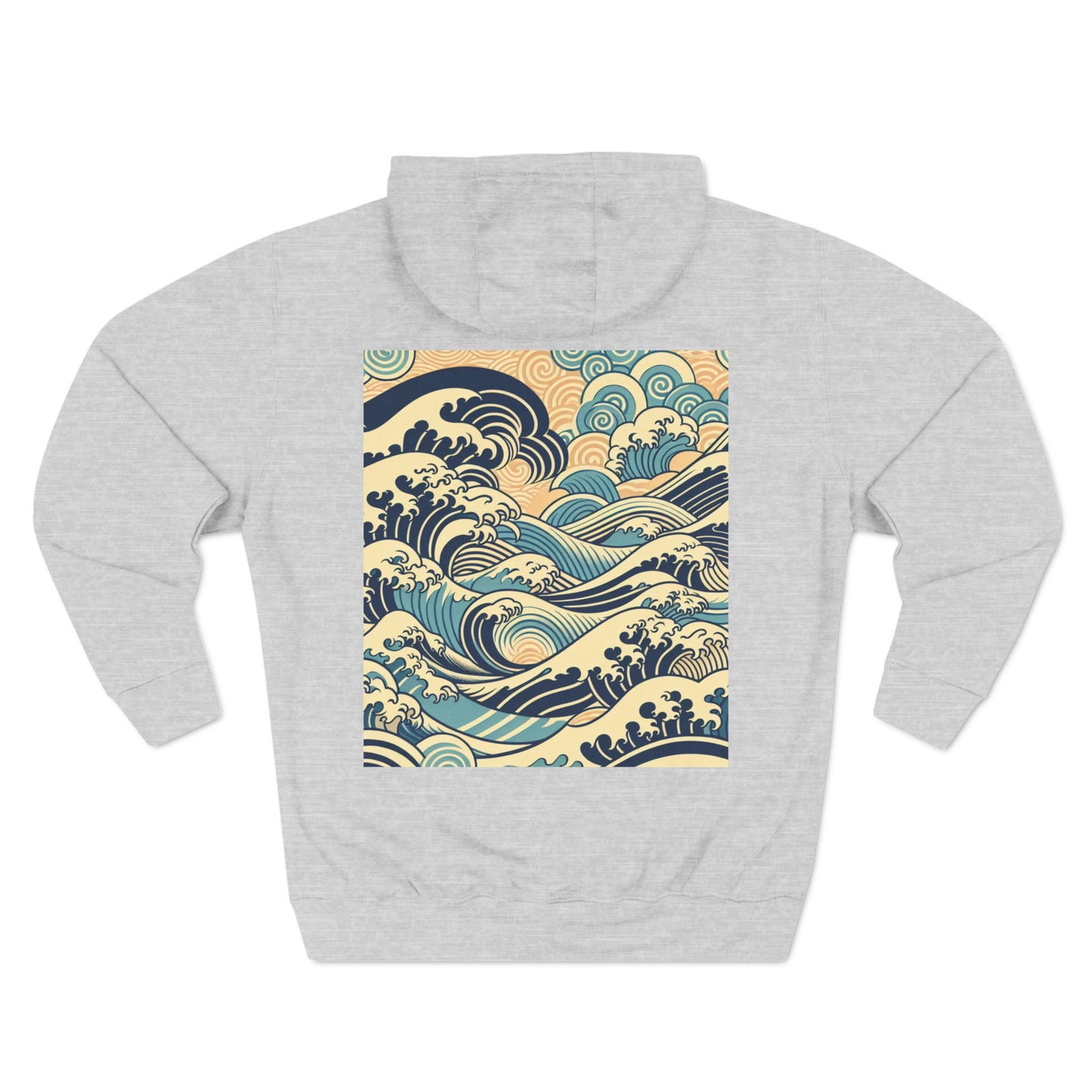 Waves of Hokusai Hoodie