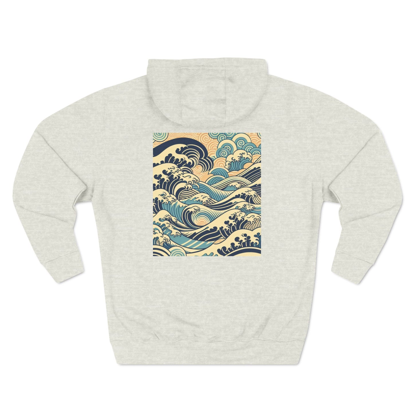 Waves of Hokusai Hoodie