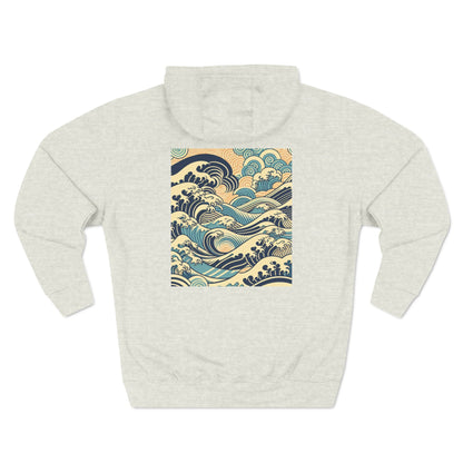 Waves of Hokusai Hoodie