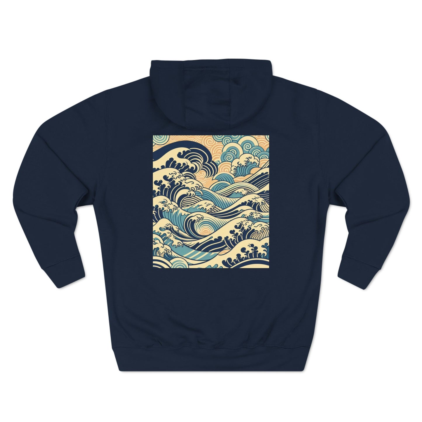 Waves of Hokusai Hoodie